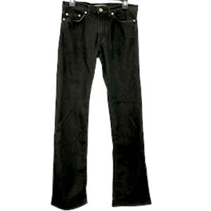 Versace Jeans Couture Denim Jeans Black Italy Size 46 Silver Medusa Logo